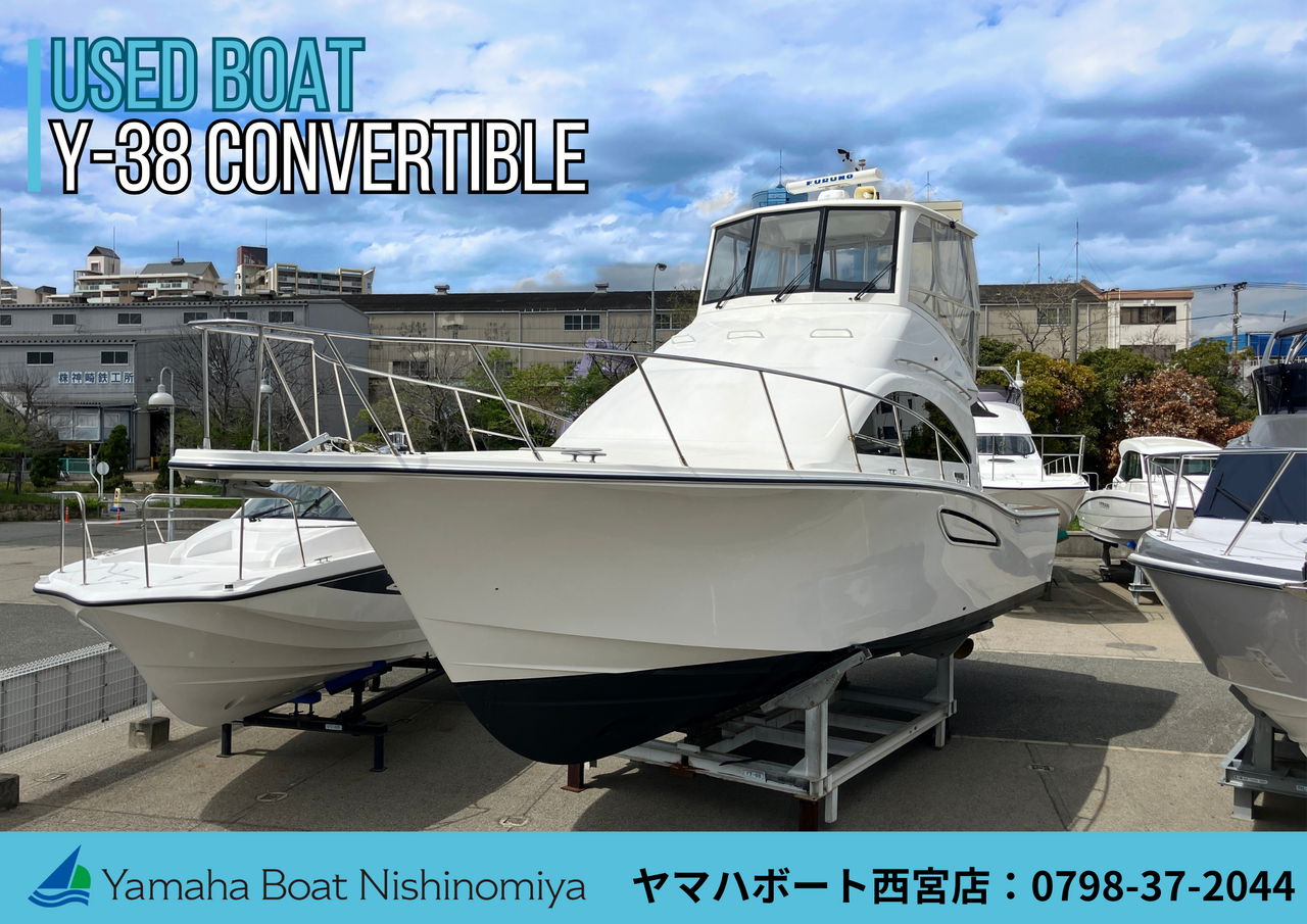 <strong>【YouTube更新のお知らせ】Y-38convertible紹介動画公開いたしました!</strong>画像
