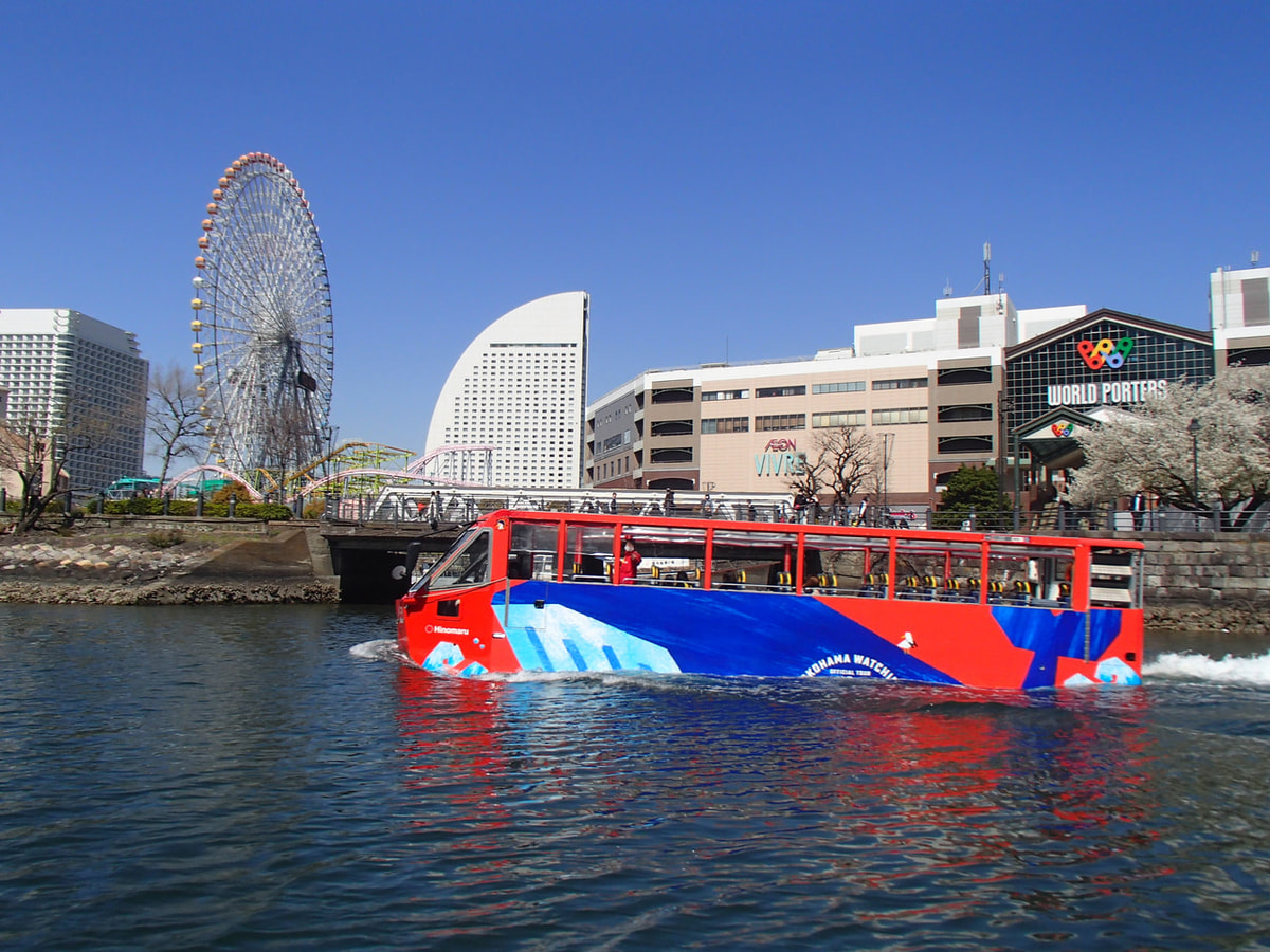 横浜・大岡川 写真